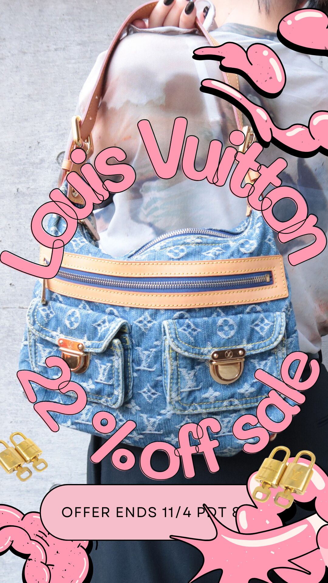 Louis-Vuitton-Cherry-Pochette-Accessoires-Pouch-Brown-M95008